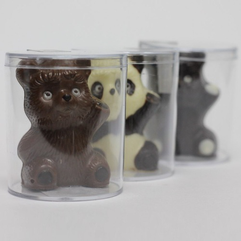 Шоколадная фигурка "Мишка mini" темный 25гр.
