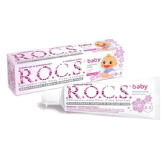 Зубная паста ROCS Аромат липы (0-3лет)